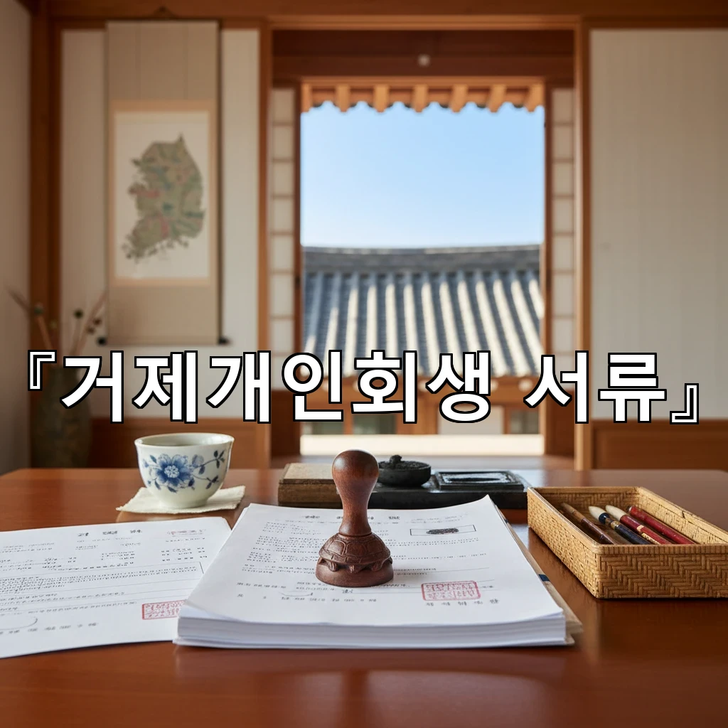 거제개인회생서류 처음 준비하는 날 알아둘 핵심 순서와 주의점
