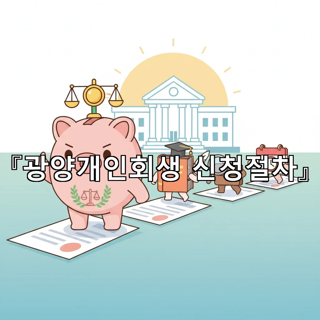 광양개인회생신청절차 처음 준비할 때 서류와 일정 잡는 순서