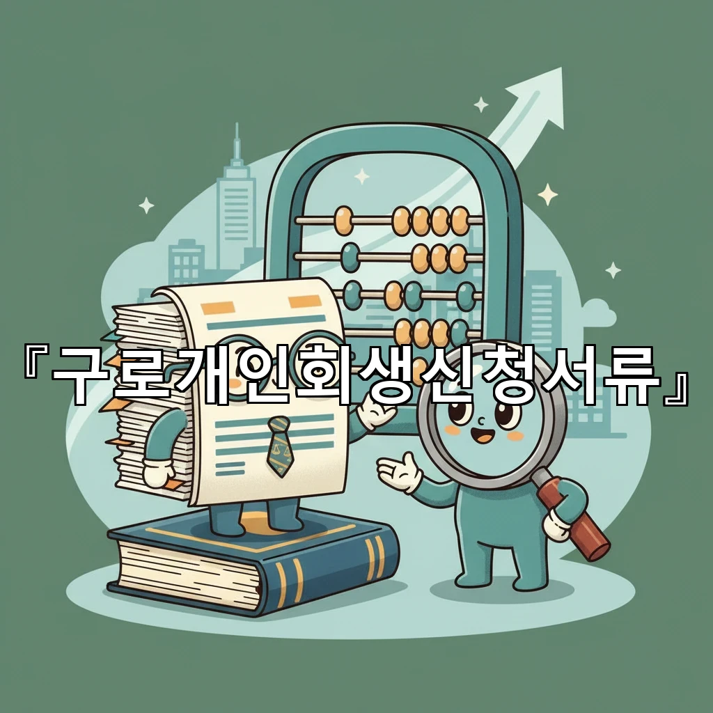 구로개인회생신청서류 준비할 때 누락되기 쉬운 항목부터 점검하기