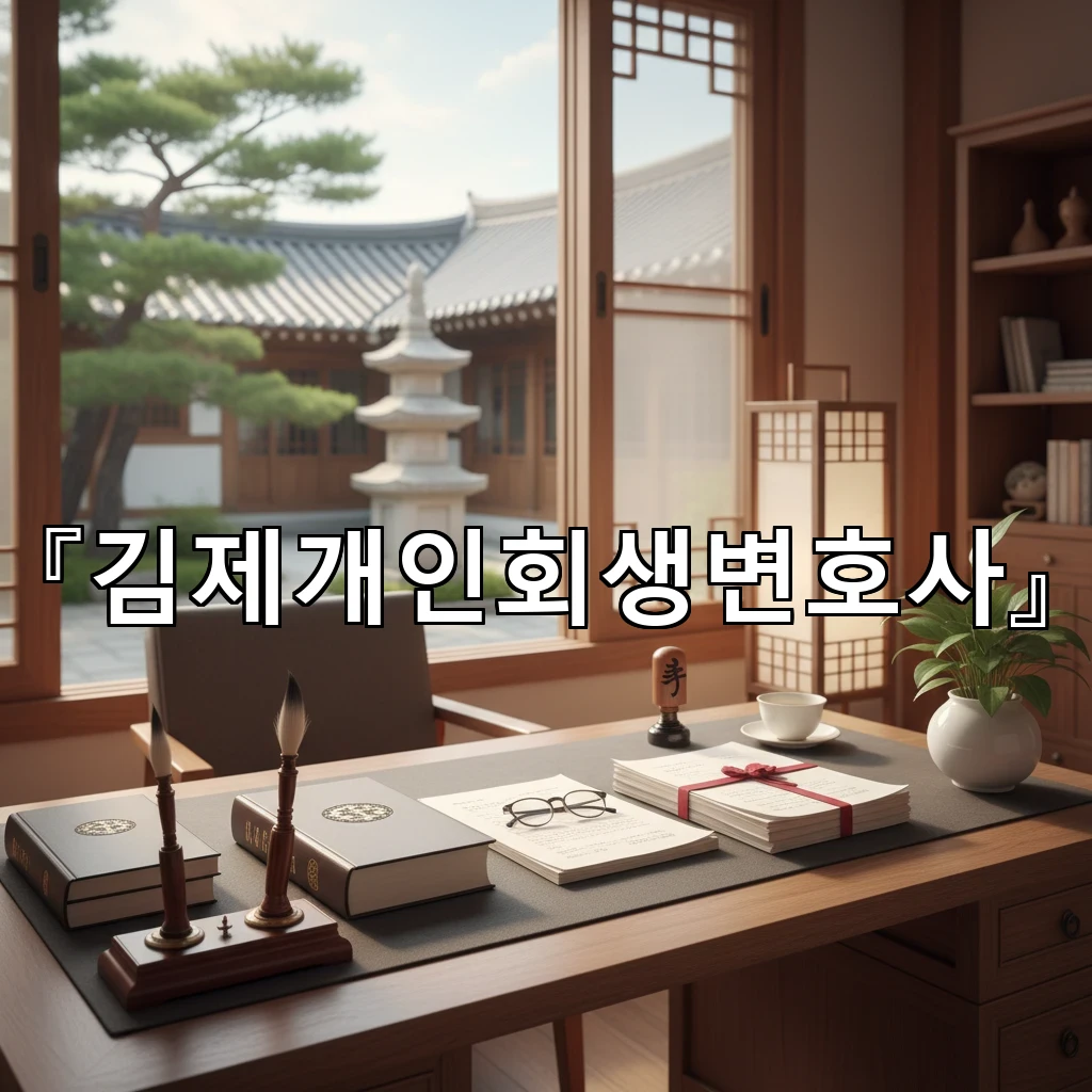 김제개인회생변호사 채무정리 시작 전 반드시 점검할 핵심 절차들