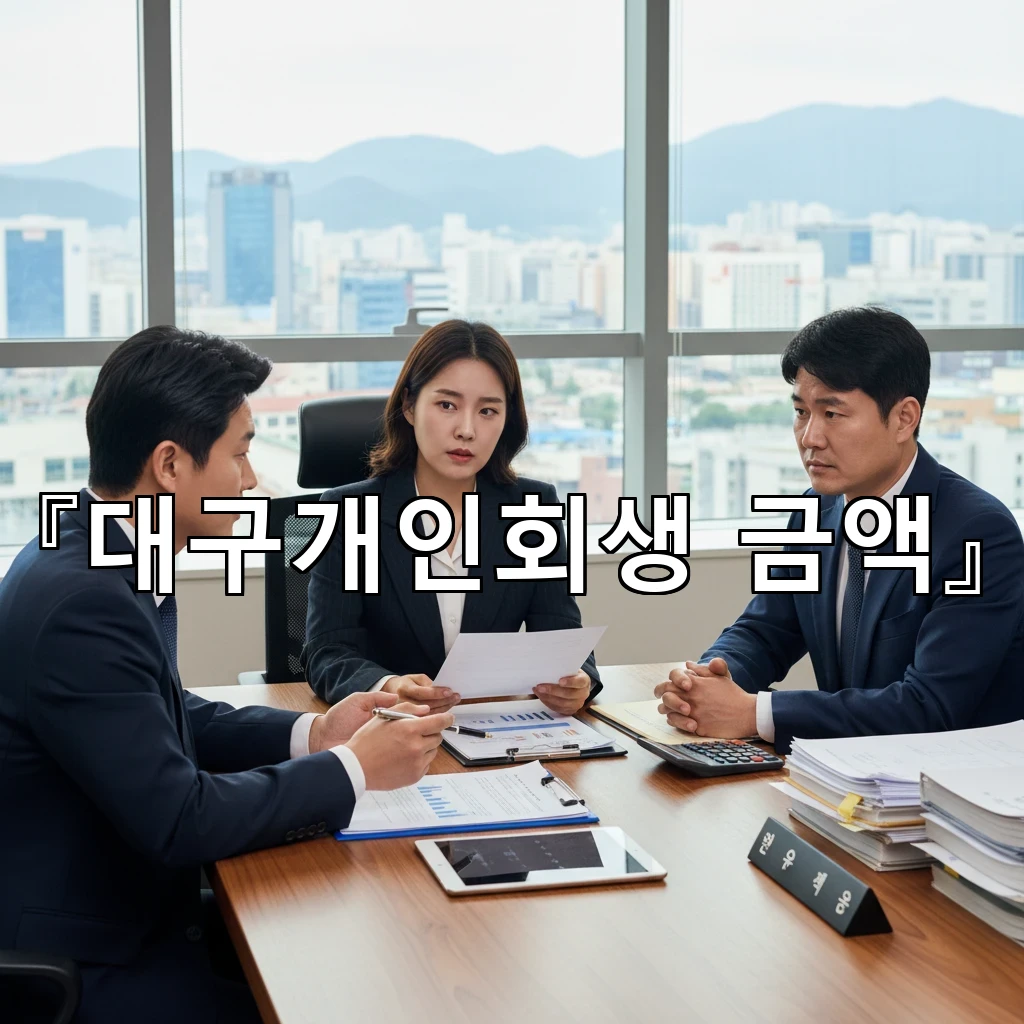 대구개인회생금액을 정리하며 상담 전에 스스로 해볼 점검 질문들