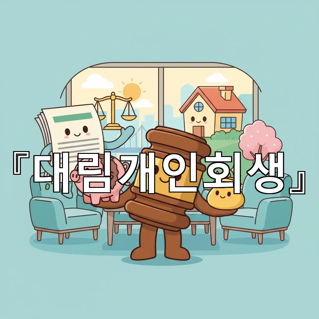 대림개인회생 신청 전 가계부로 빚의 구조부터 다시 살펴보기