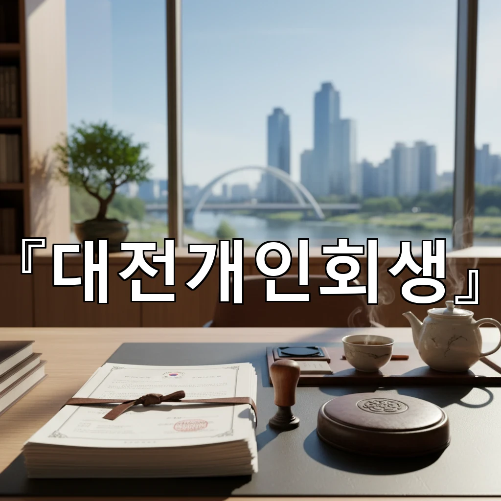 대전개인회생 빚 정리의 첫걸음 신청 전 준비할 서류와 체크사항
