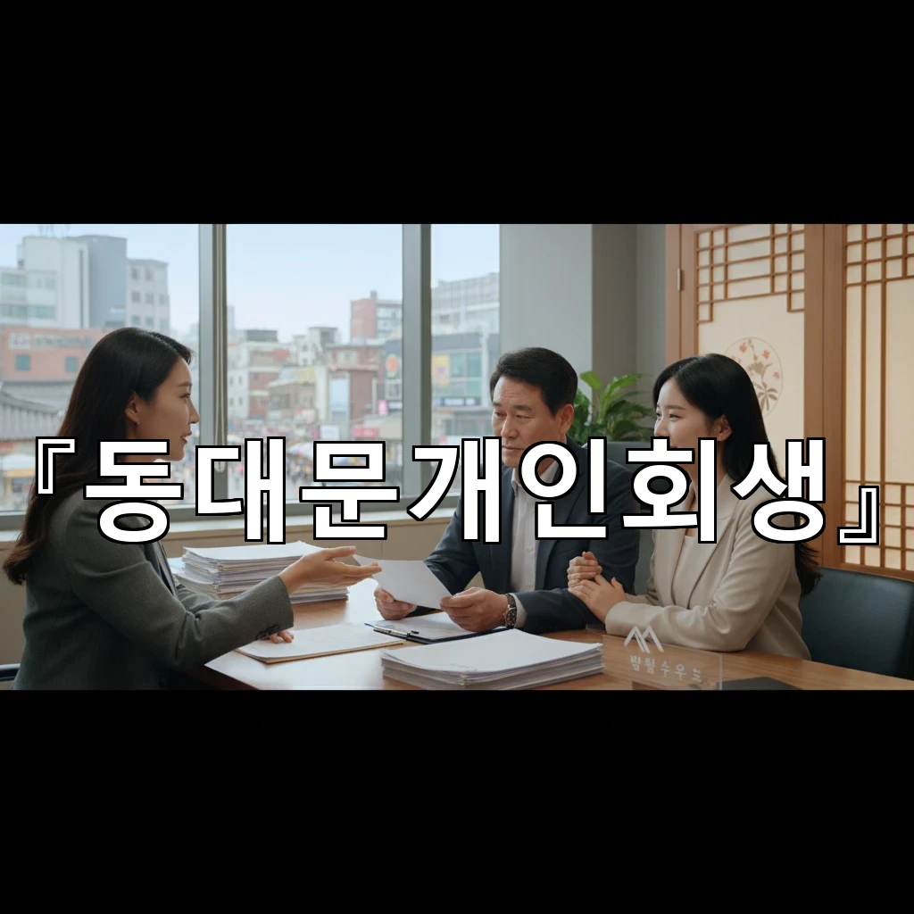 동대문개인회생 시작 전 빚 목록 정리부터 서류 준비까지 한눈에
