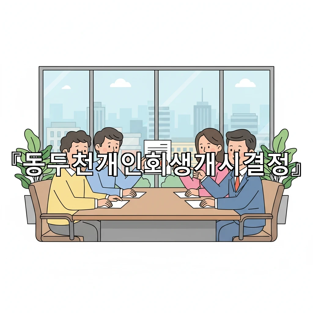 동두천개인회생개시결정 이후 채권추심 대응과 심리적 부담 줄이기