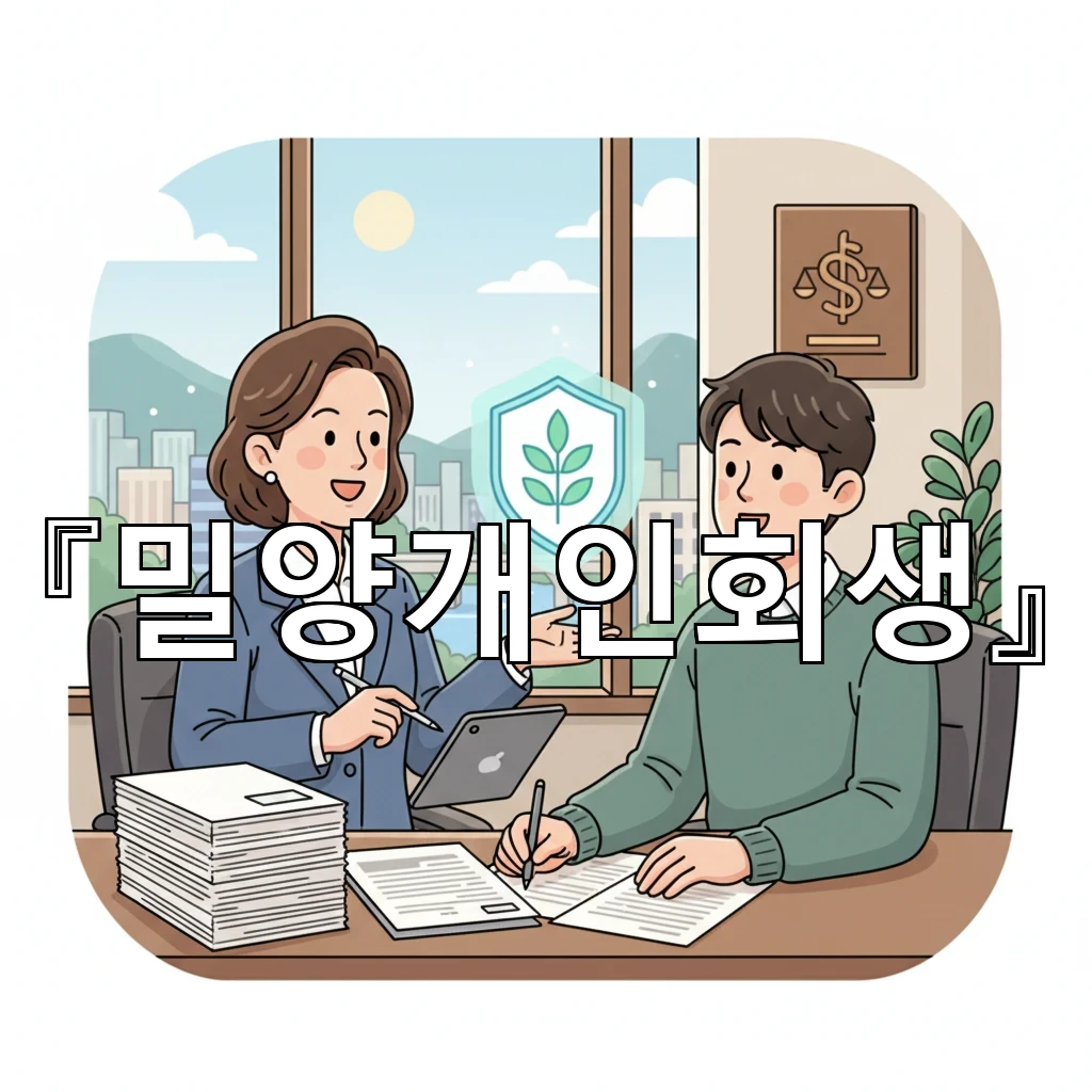 밀양개인회생 신청 전 준비해야 할 서류와 상담 흐름 정리