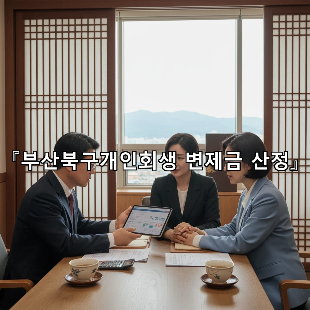 부산북구개인회생변제금산정 부양가족 수 반영되는 방식 쉽게 설명