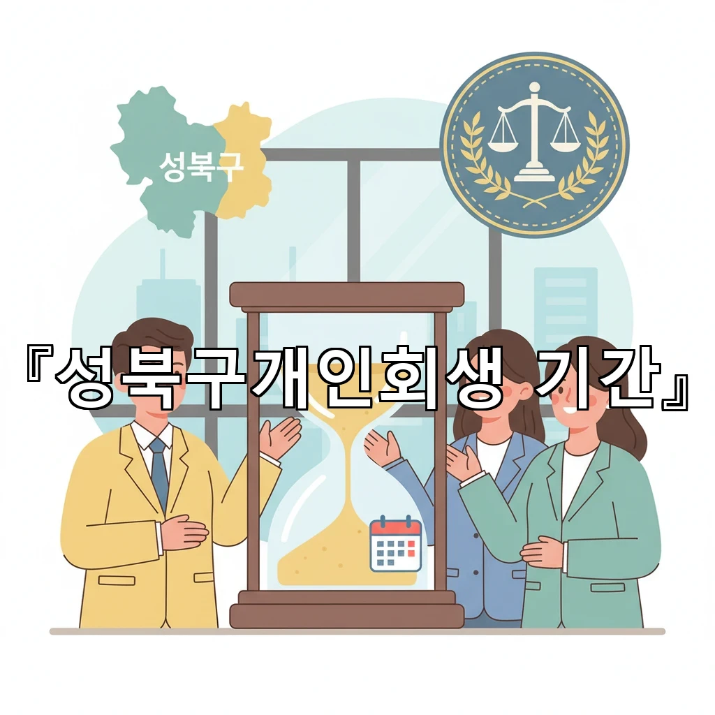 성북구개인회생기간 절차별 소요시간과 지연되는 핵심 요인 정리