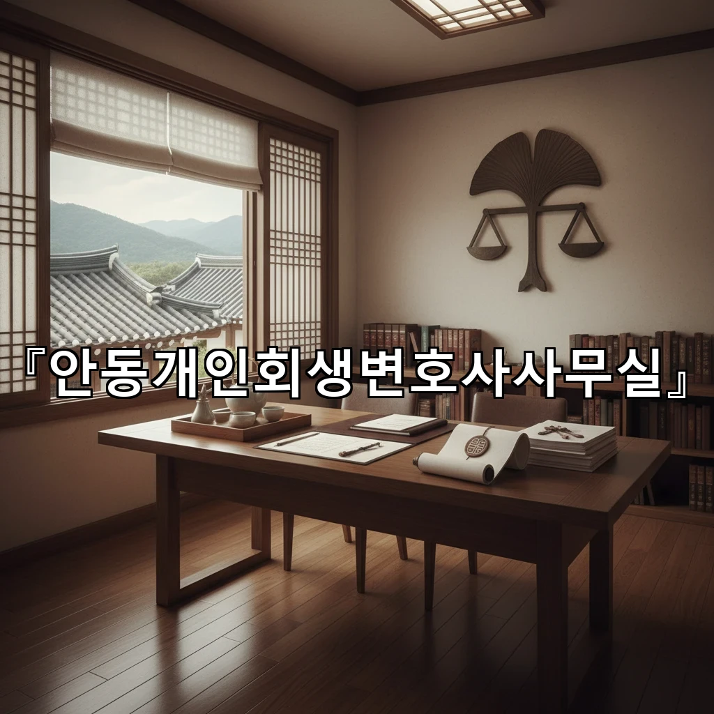 안동개인회생변호사사무실 상담 전 준비할 서류와 질문 정리 방법