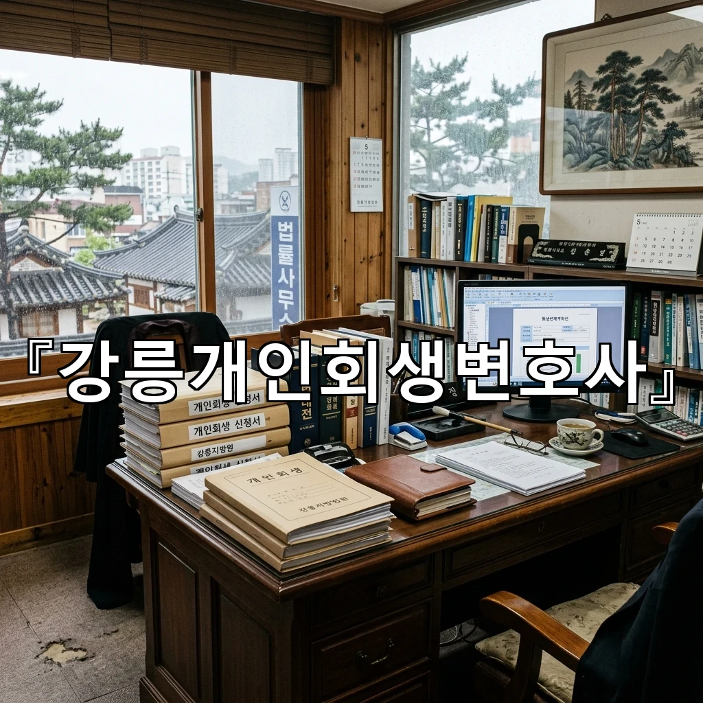 강릉개인회생변호사 새 출발을 준비하는 마음의 정리와 방향