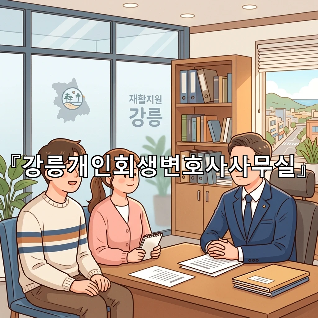 강릉개인회생변호사사무실 흐트러진 살림을 다시 세우는 첫 단계