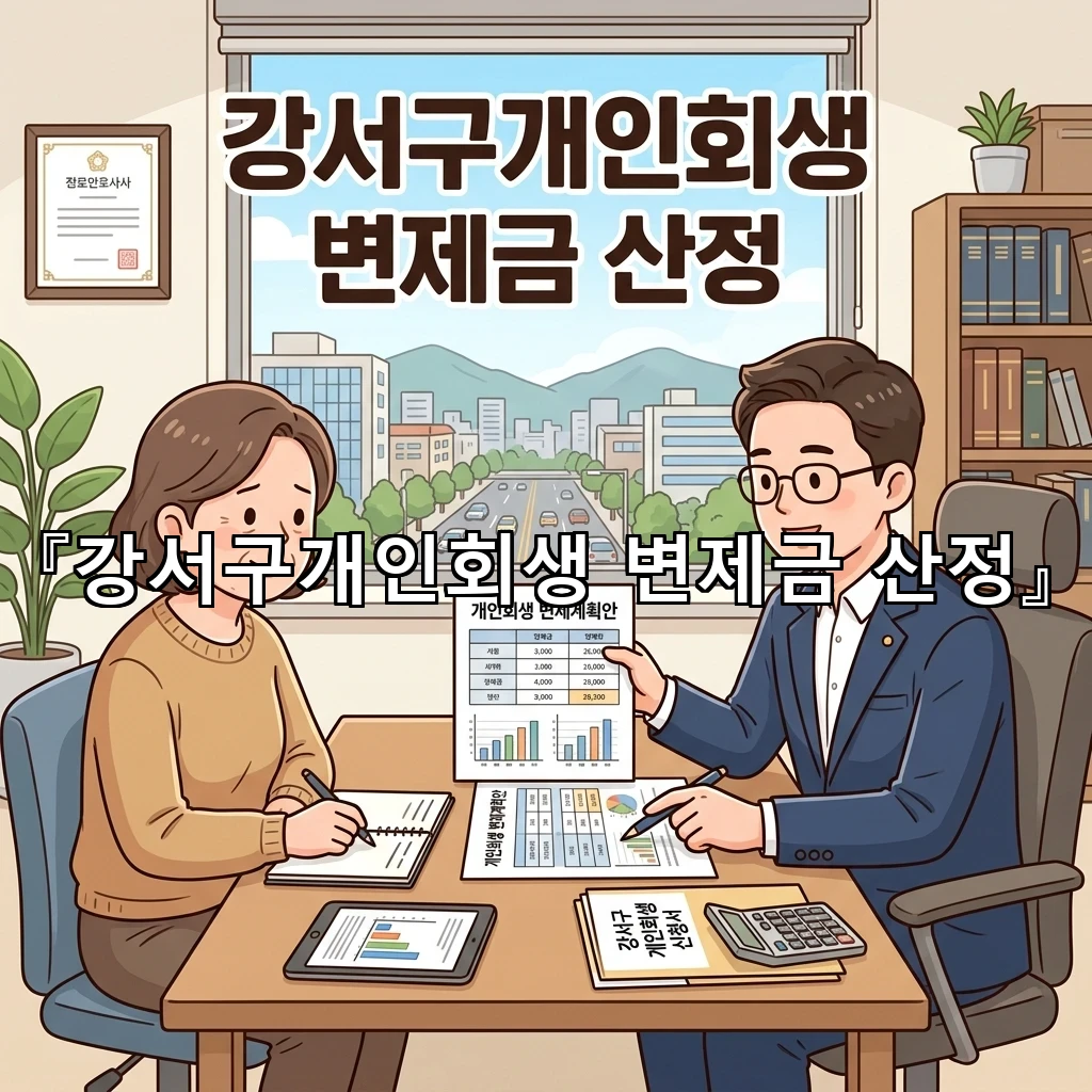 강서구개인회생변제금산정 전후 비교로 보는 상환계획의 핵심 변화