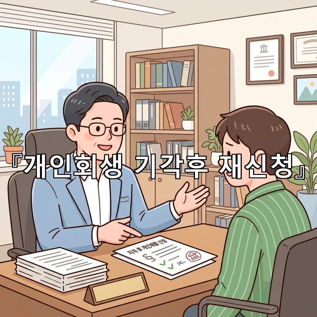 개인회생기각후재신청 다시 준비할 때 살펴볼 기준과 서류 흐름
