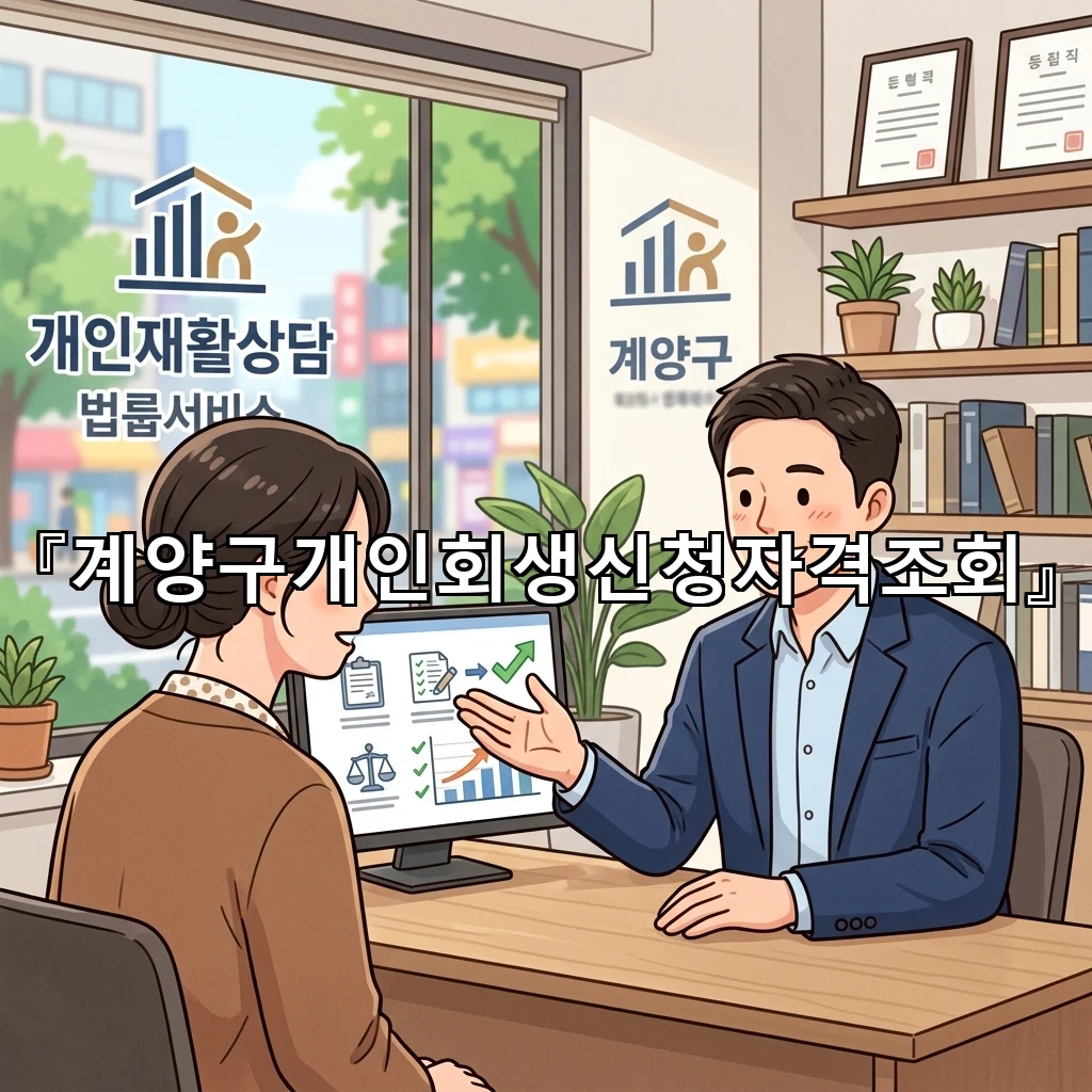 계양구개인회생신청자격조회 서류 흐름을 먼저 짚어보는 실무 안내