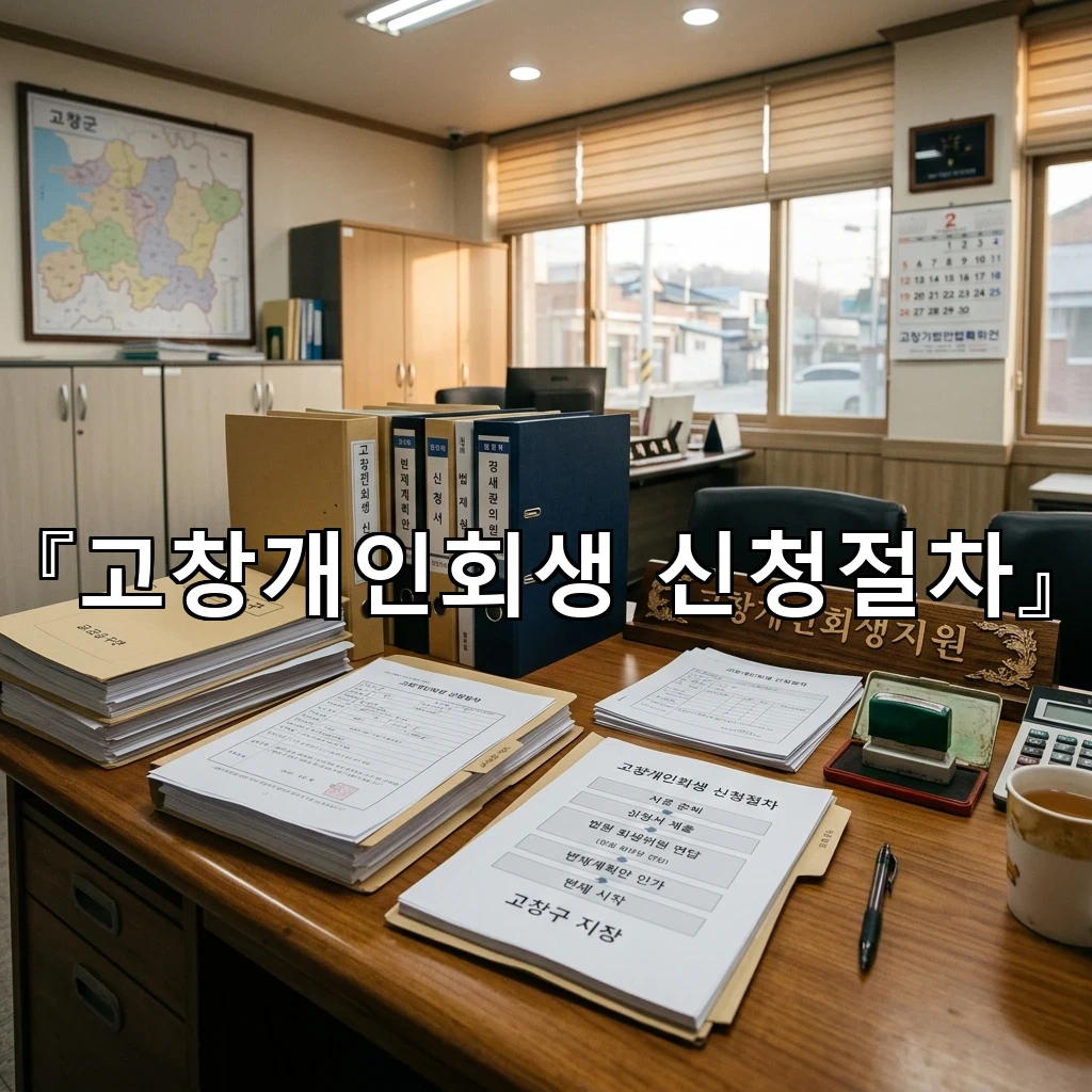 고창개인회생 신청절차