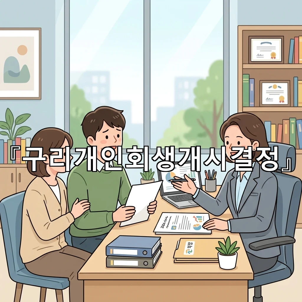 구리개인회생개시결정으로 시작하는 서류 정리와 절차 이해의 핵심