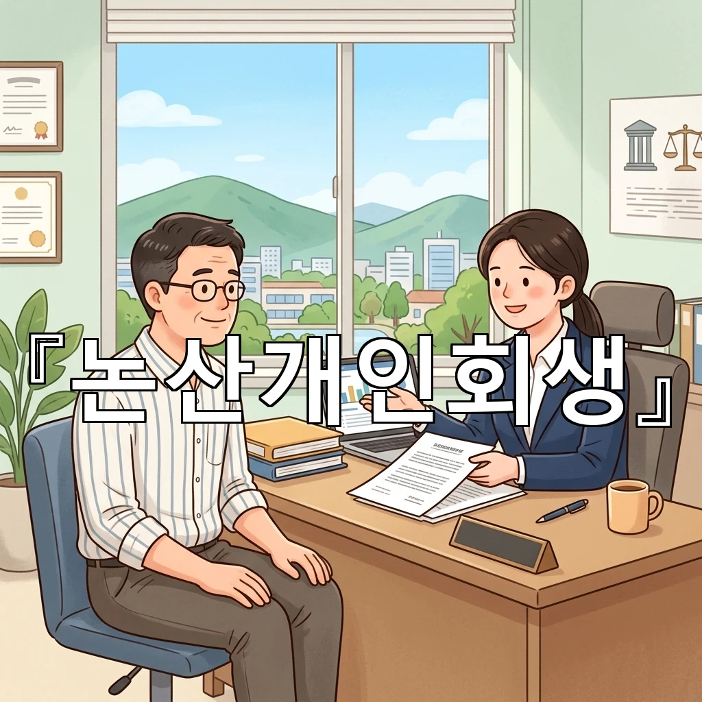 논산개인회생 빚의 무게를 덜고 다시 숨 쉬는 길을 차분히