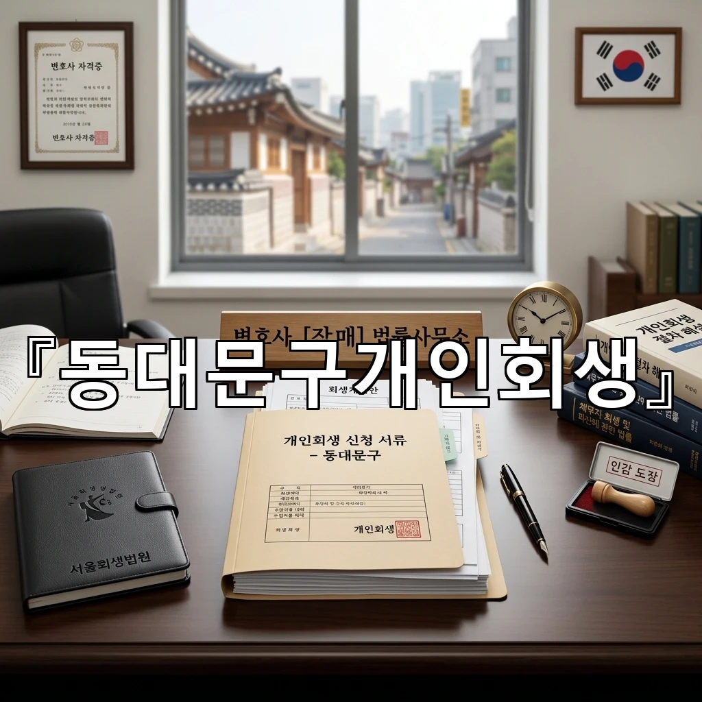 동대문구개인회생 숨가쁜 일상 속에서 길을 다시 세우는 방법