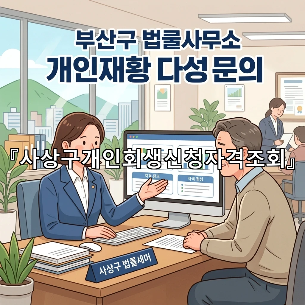 legal image 사상구개인회생신청자격조회 4520