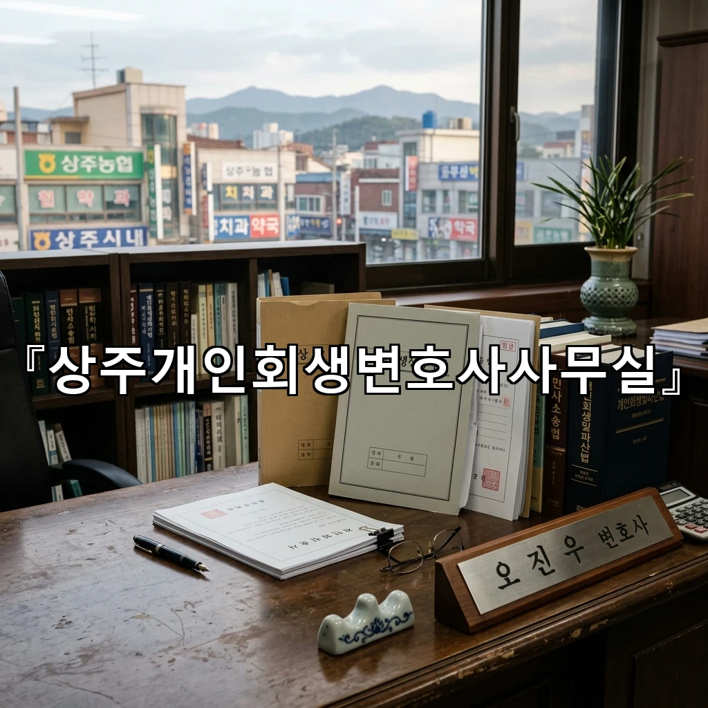 상주개인회생변호사사무실 마음 정리부터 시작하는 현실 안내서