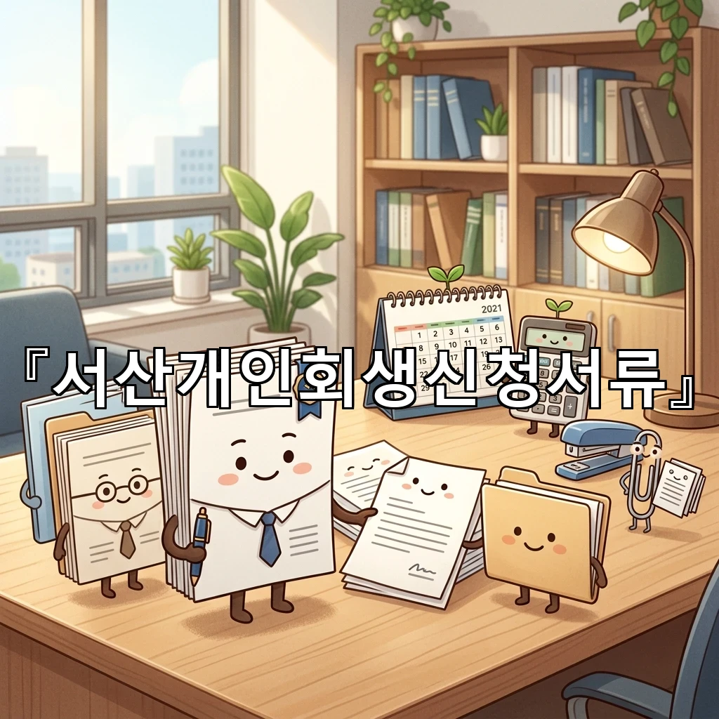서산개인회생신청서류 준비 흐름을 한눈에 정리하는 길잡이