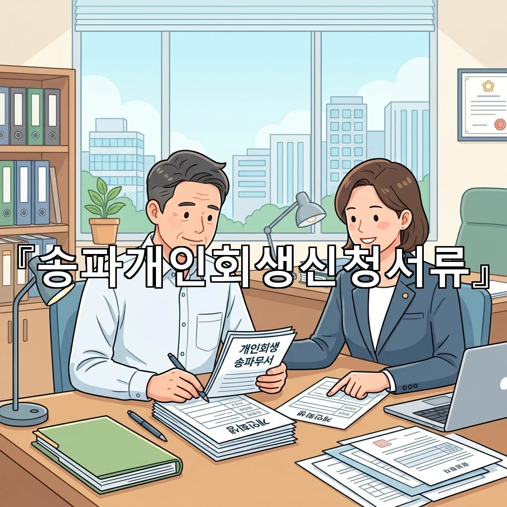 송파개인회생신청서류 준비 순서와 놓치기 쉬운 항목 정리법