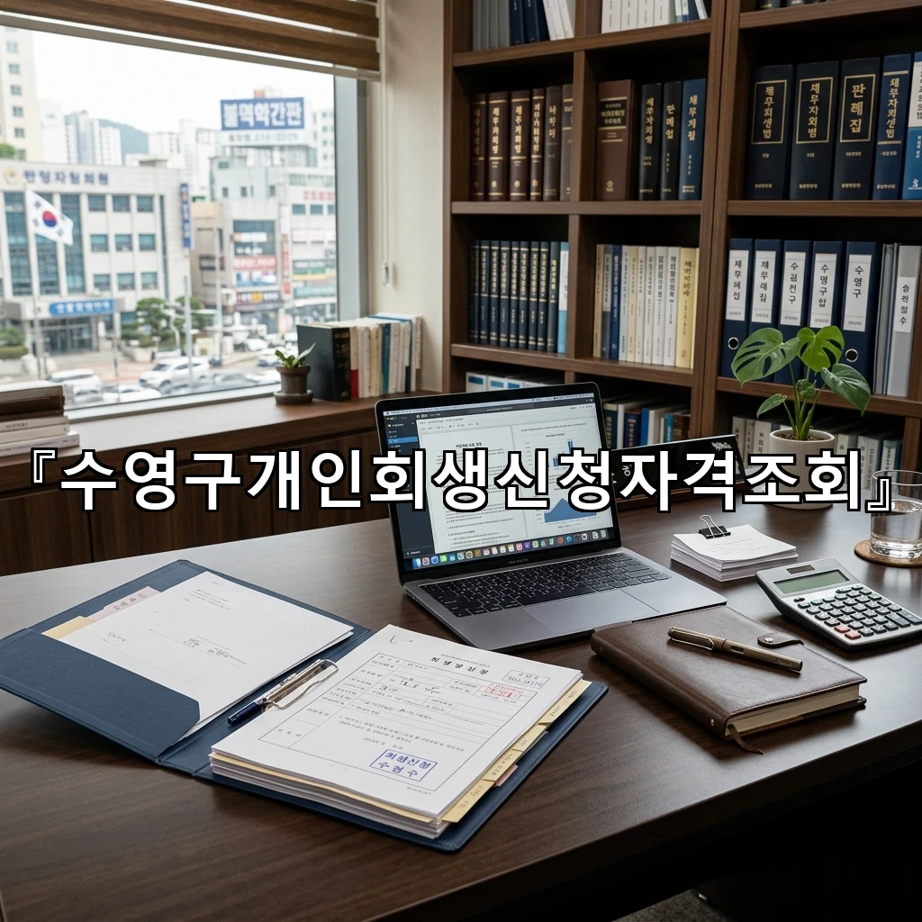 수영구개인회생신청자격조회 일상 회복을 위해 미리 살펴볼 항목들