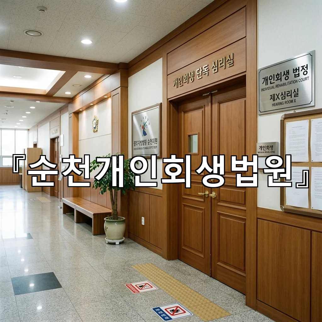 순천개인회생법원 방문 전 알아두면 좋은 핵심 기준과 서류 흐름