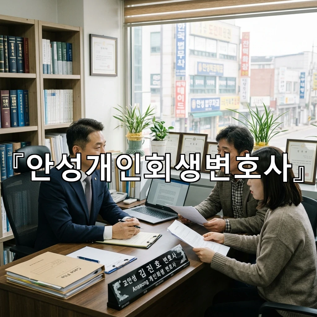 안성개인회생변호사 첫걸음에서 달라지는 신청 준비의 핵심