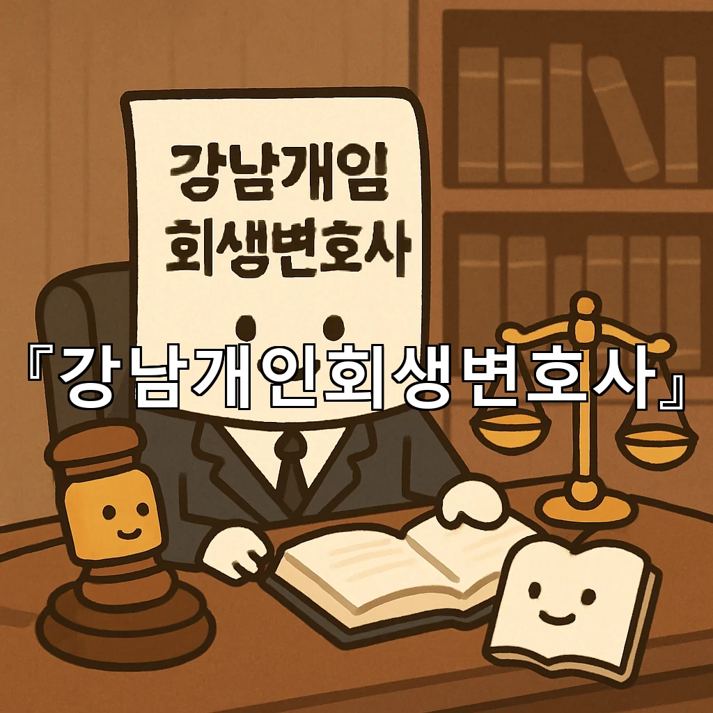 강남개인회생변호사 절차 흐름을 미리 읽는 현명한 준비의 기준
