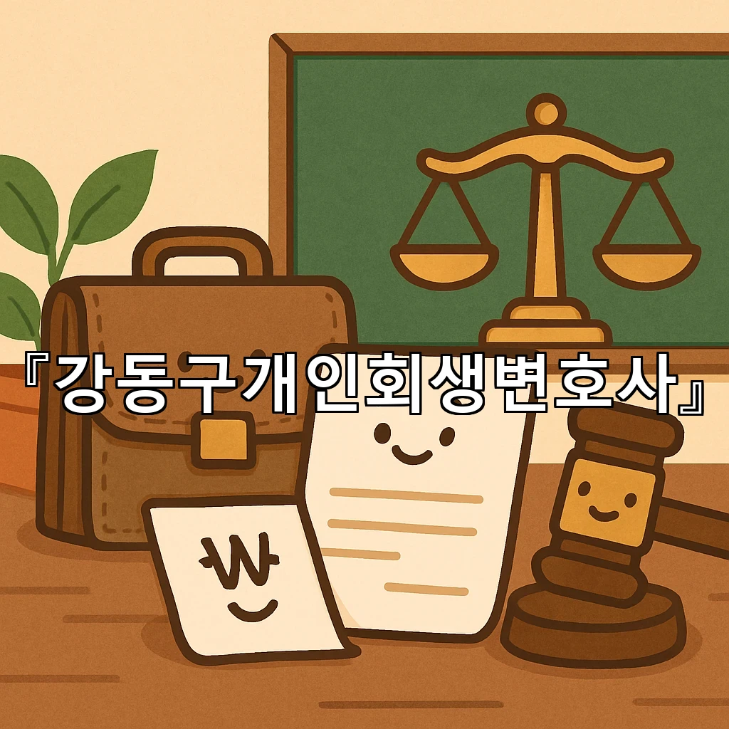 강동구개인회생변호사 서류 흐름을 읽고 첫 단계부터 짜는 방법