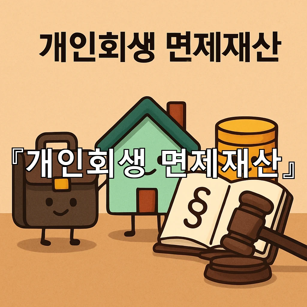 legal image 개인회생 면제재산 4871