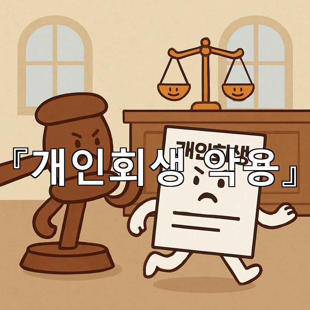 개인회생악용 시선이 쏠릴 때 대응 순서를 어떻게 잡을까