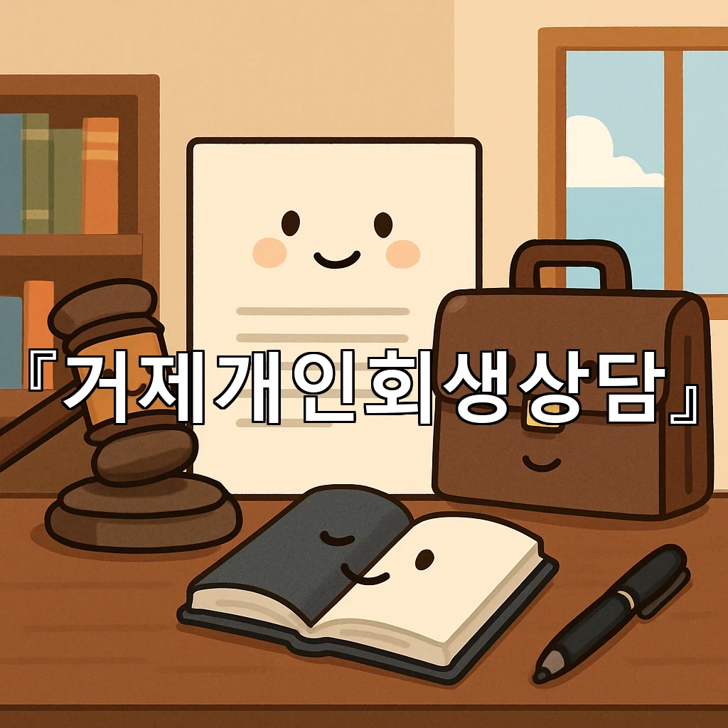 거제개인회생상담 오늘의 생활을 지키는 첫걸음을 차분히 묻다