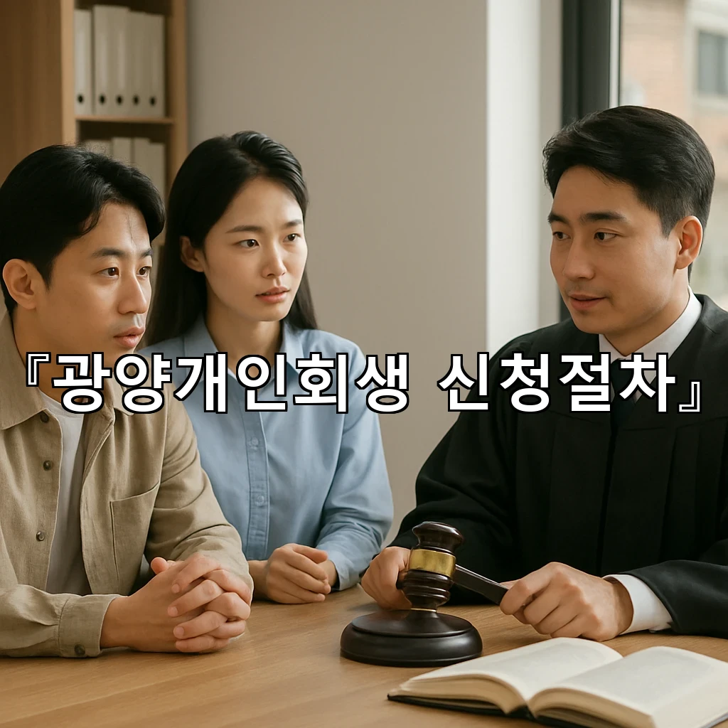 광양개인회생신청절차 내 상황을 살피며 방향을 정하는 첫걸음