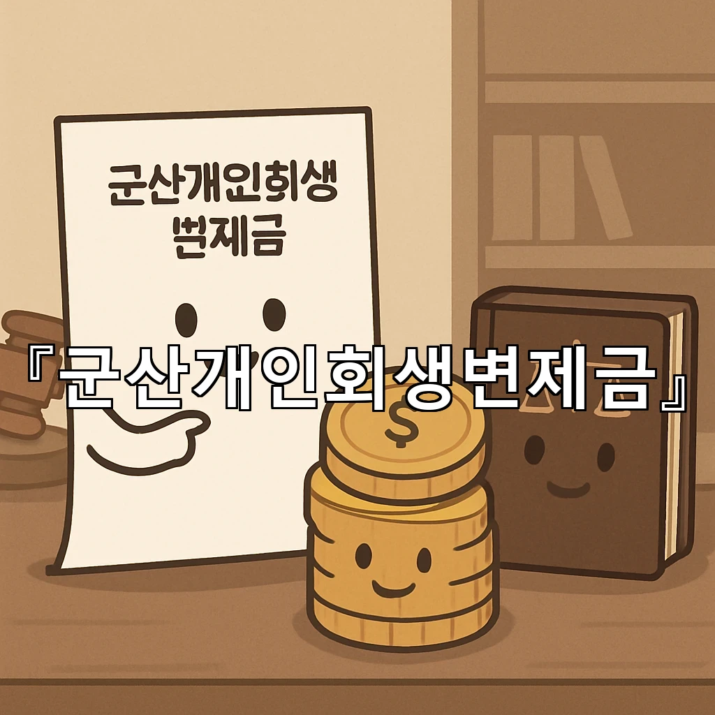 군산개인회생변제금 매달 확인해야 할 생활비 흐름과 조정 감각