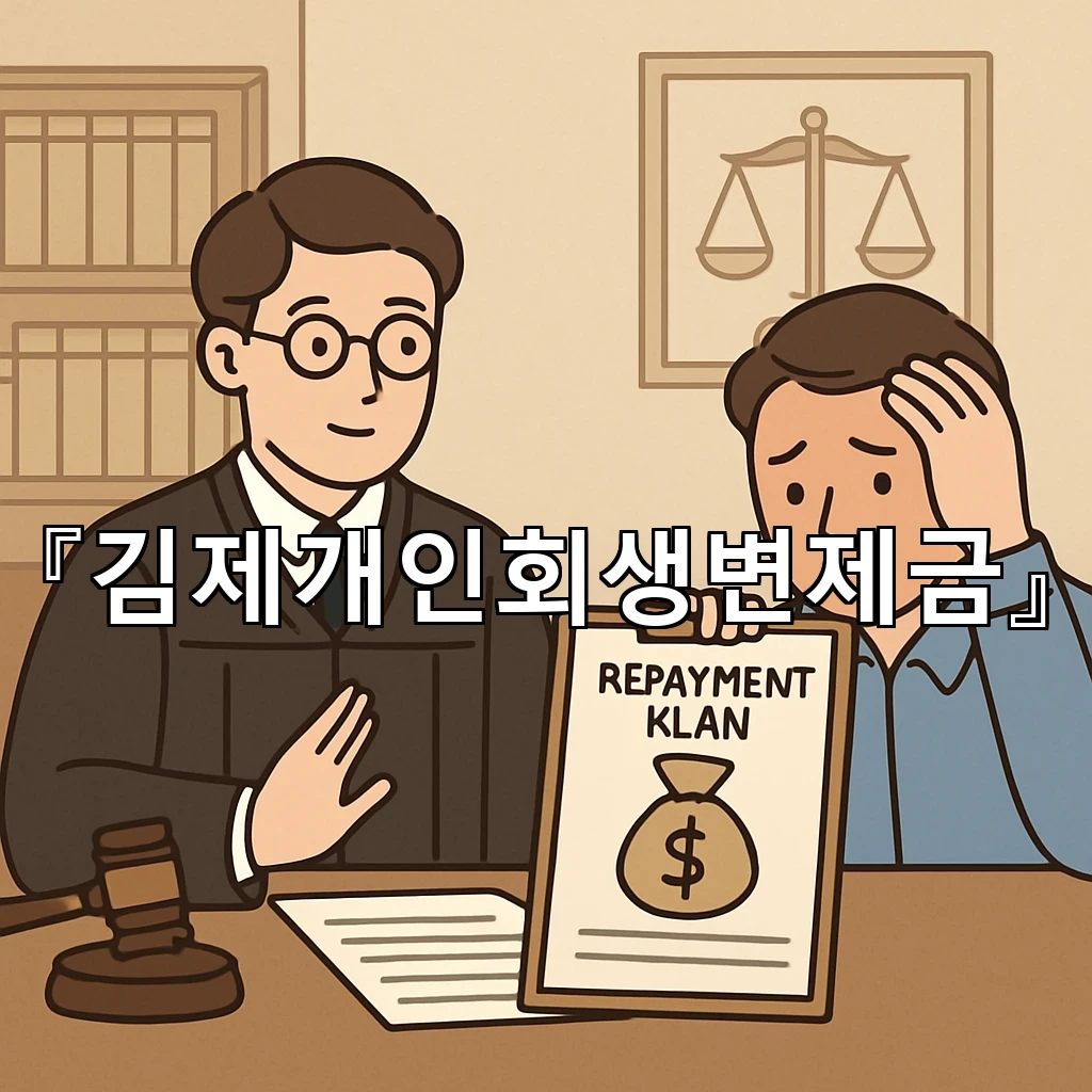 김제개인회생변제금 생활 흐름에 맞춘 조정 기준과 준비 순서