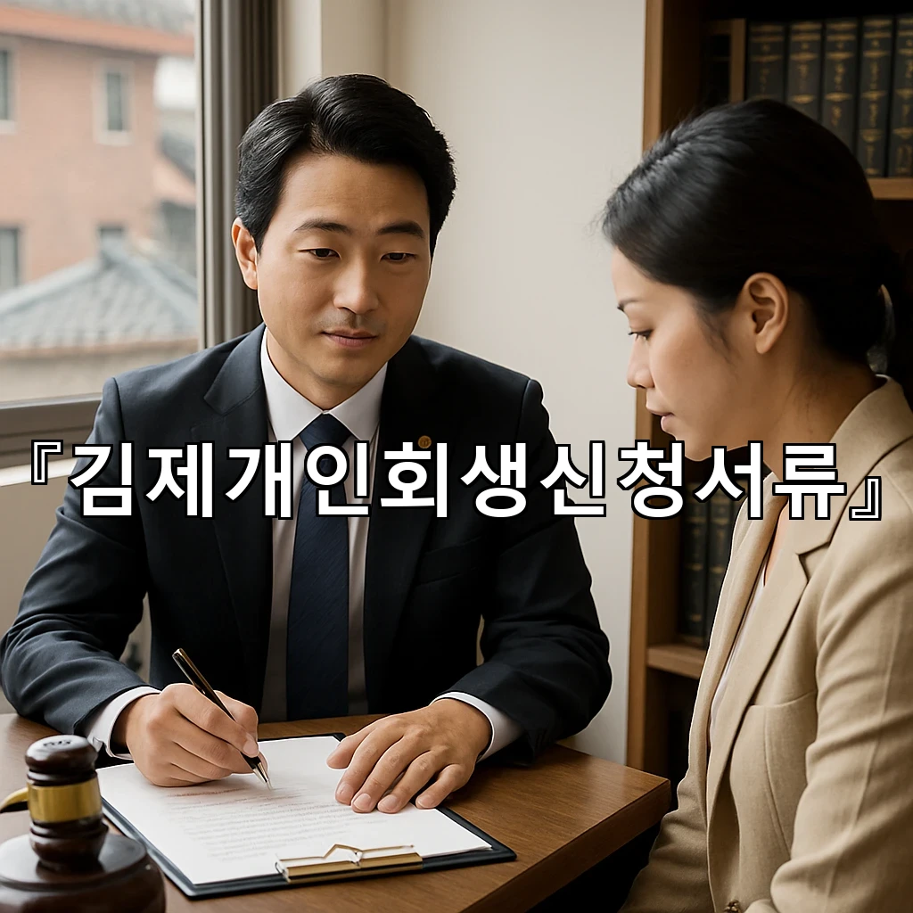 김제개인회생신청서류 준비 전 알아두면 좋은 핵심 흐름 정리