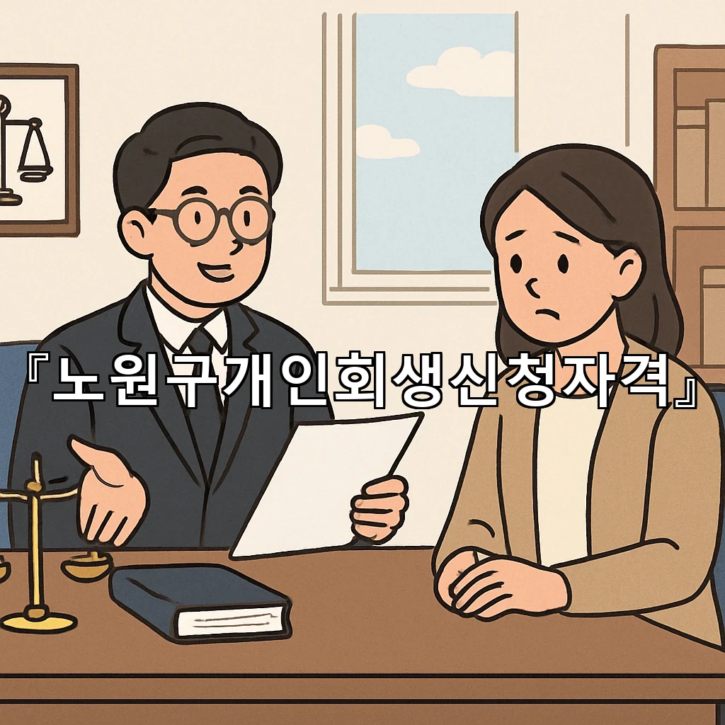 노원구개인회생신청자격 먼저 살피는 현실적인 시작 안내서
