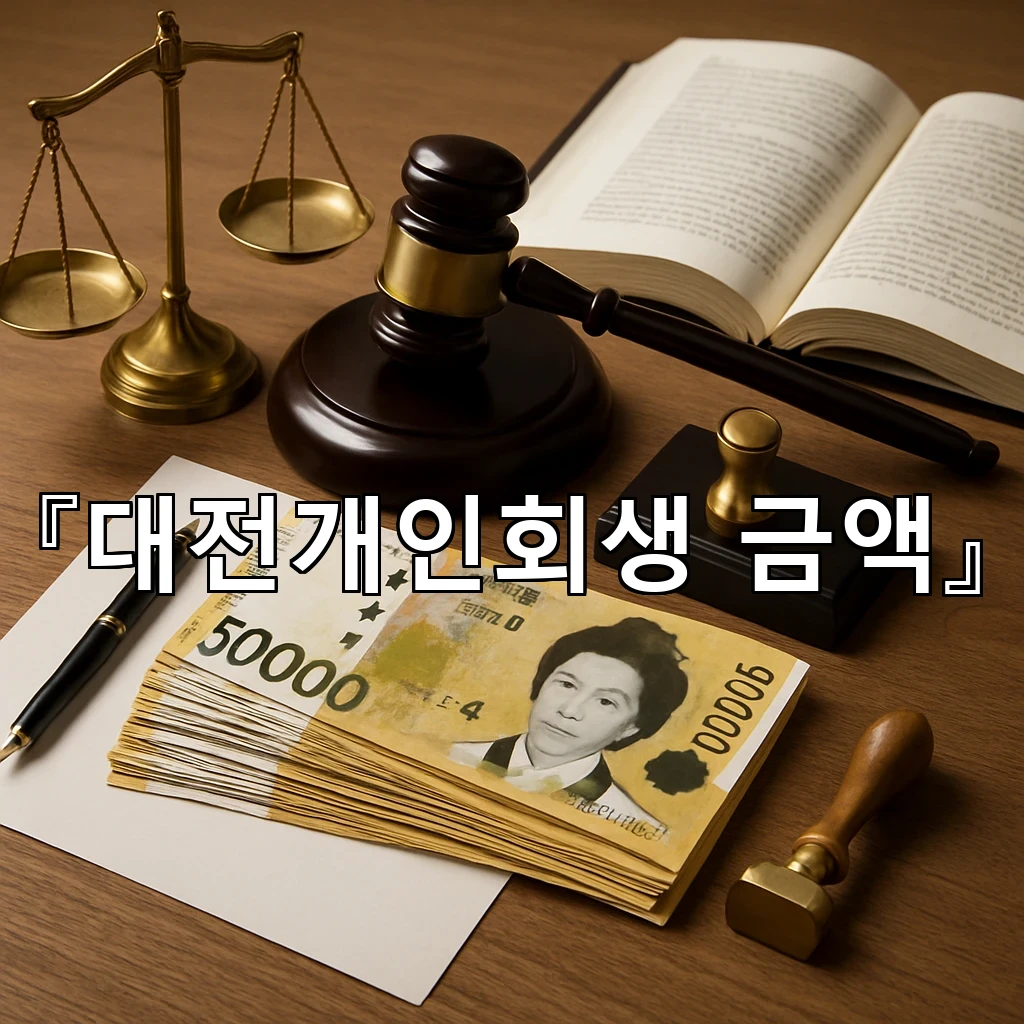대전개인회생금액 처음 살필 때 놓치기 쉬운 기준과 흐름 정리