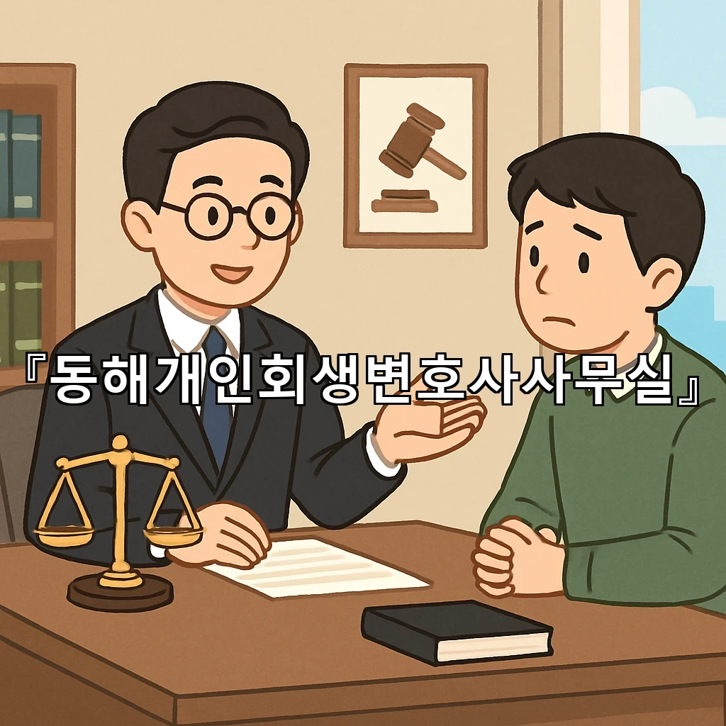 동해개인회생변호사사무실 생활을 다시 정리하는 첫 걸음의 방향