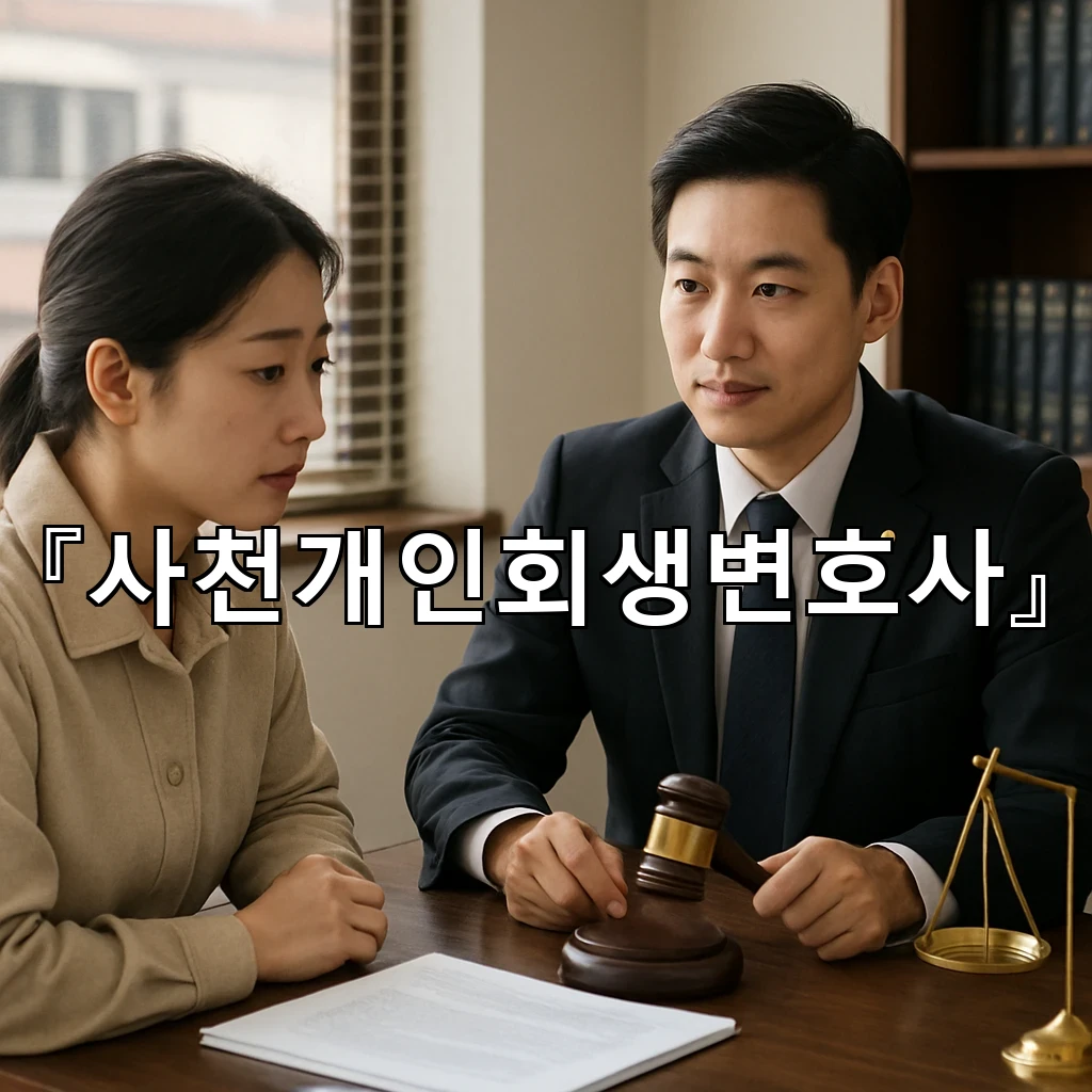 사천개인회생변호사와 함께 다시 짜는 생활의 기준과 마음