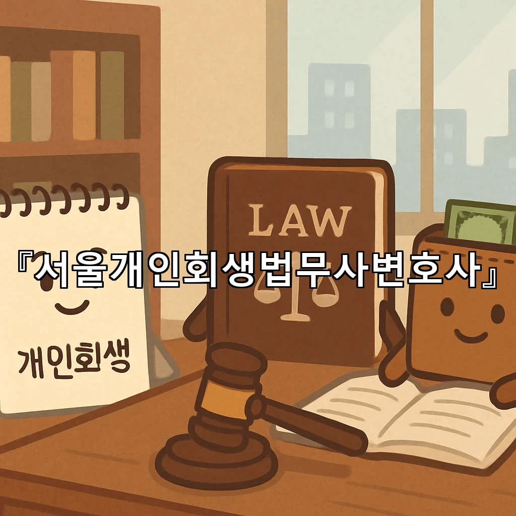 서울개인회생법무사변호사 신청 전 꼭 알아둘 핵심 흐름 정리