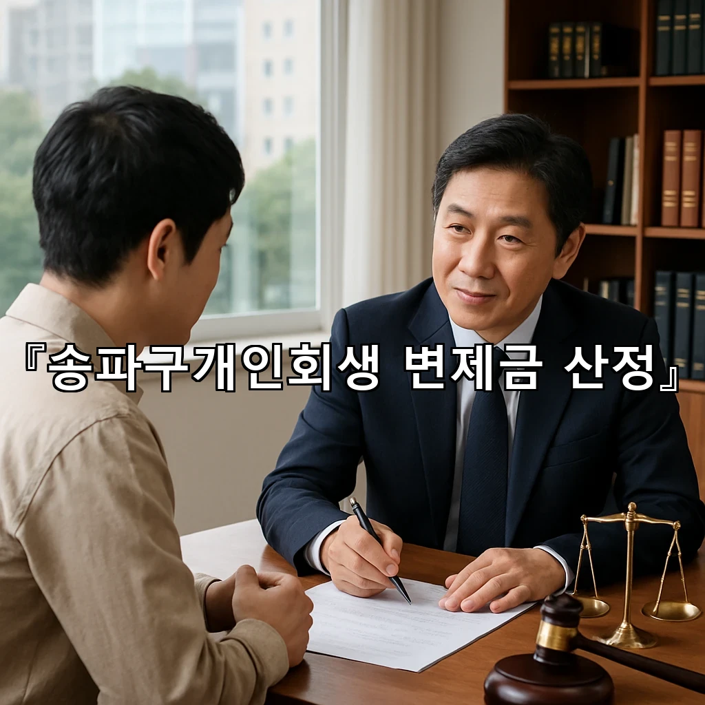 송파구개인회생변제금산정 기준을 읽는 시선이 달라지는 순간들