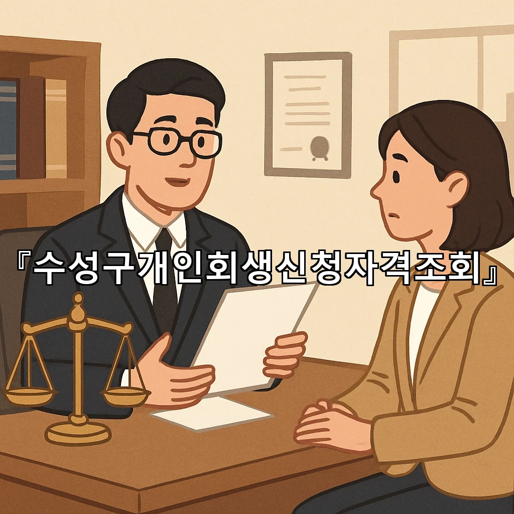 수성구개인회생신청자격조회