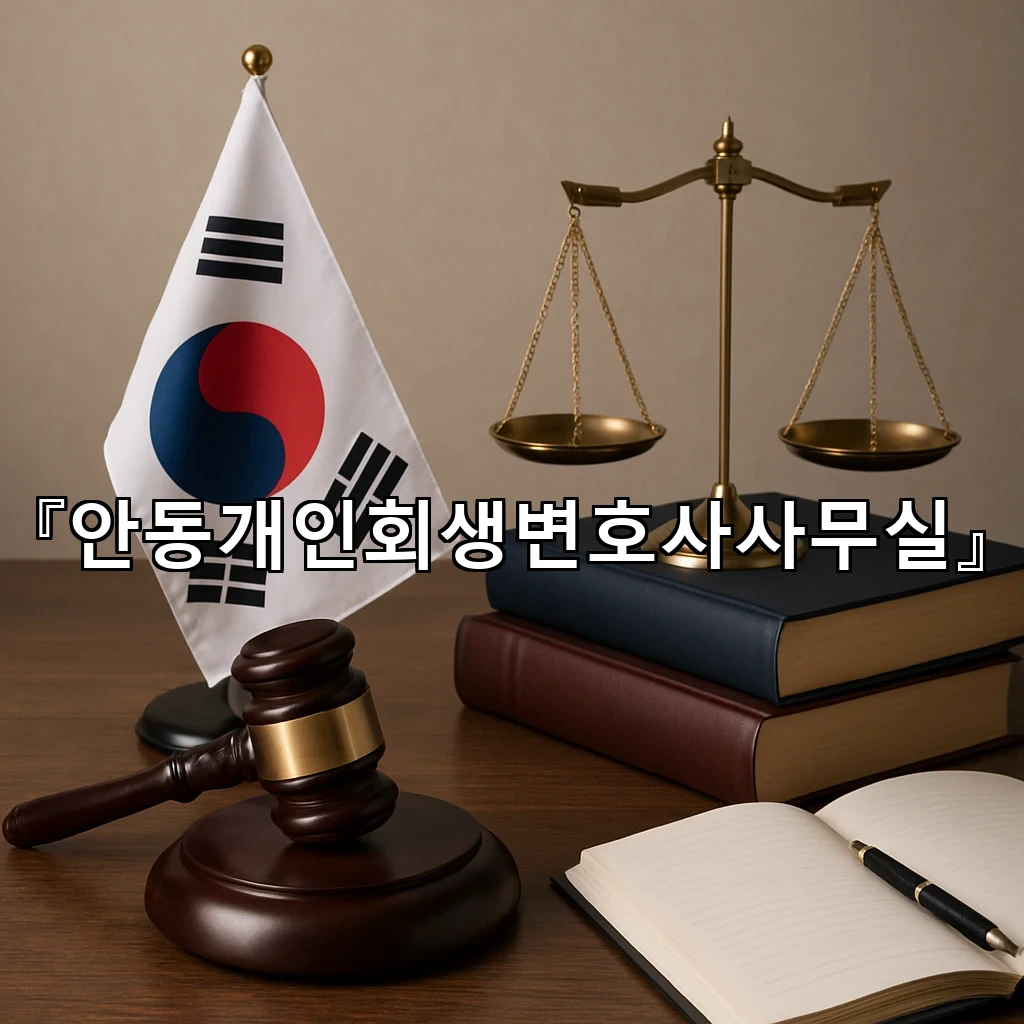 안동개인회생변호사사무실 시작 전 살펴볼 핵심 기준과 진행 순서