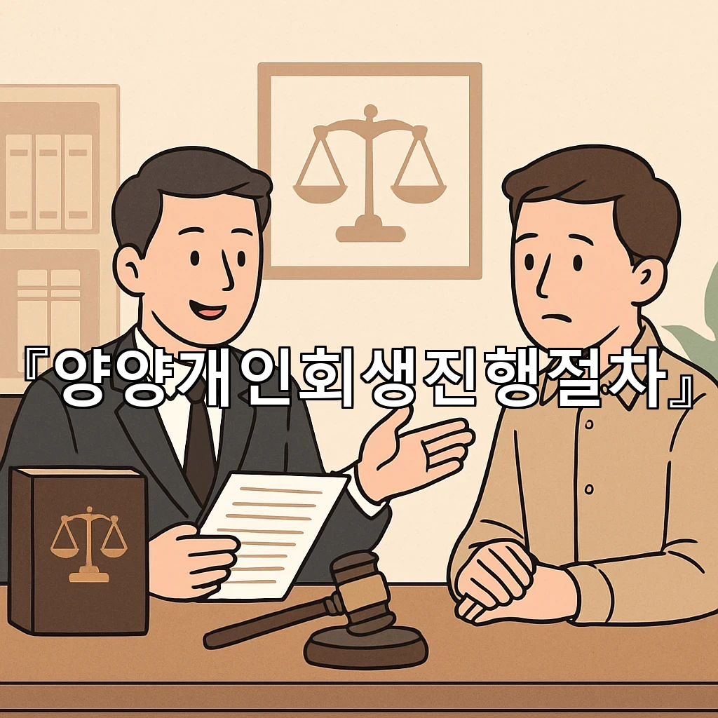 양양개인회생진행절차 첫걸음을 정리하는 현실적인 흐름 안내문