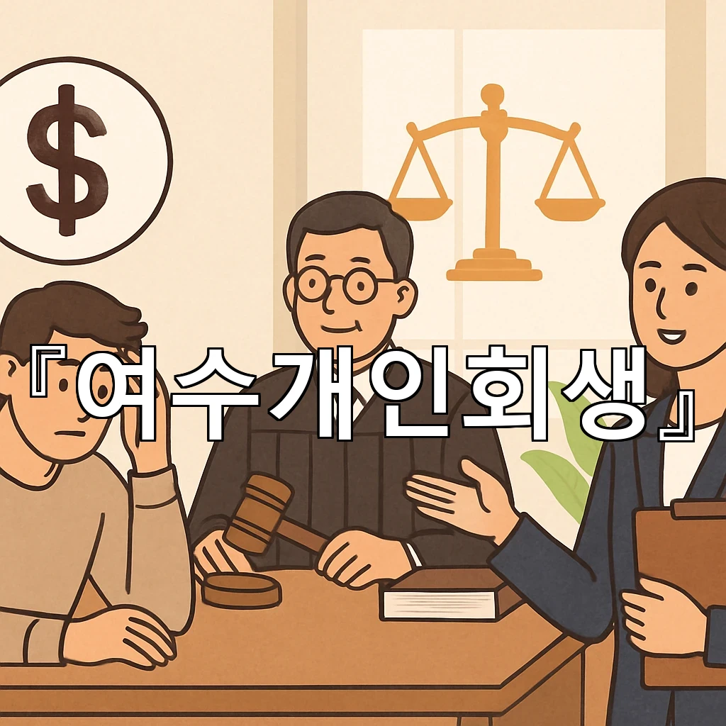 여수개인회생 생활을 지키며 회복을 이어가는 현실적 방법