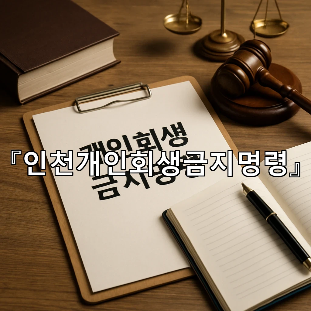 인천개인회생금지명령이 내려진 뒤 법원이 보는 판단 기준의 결