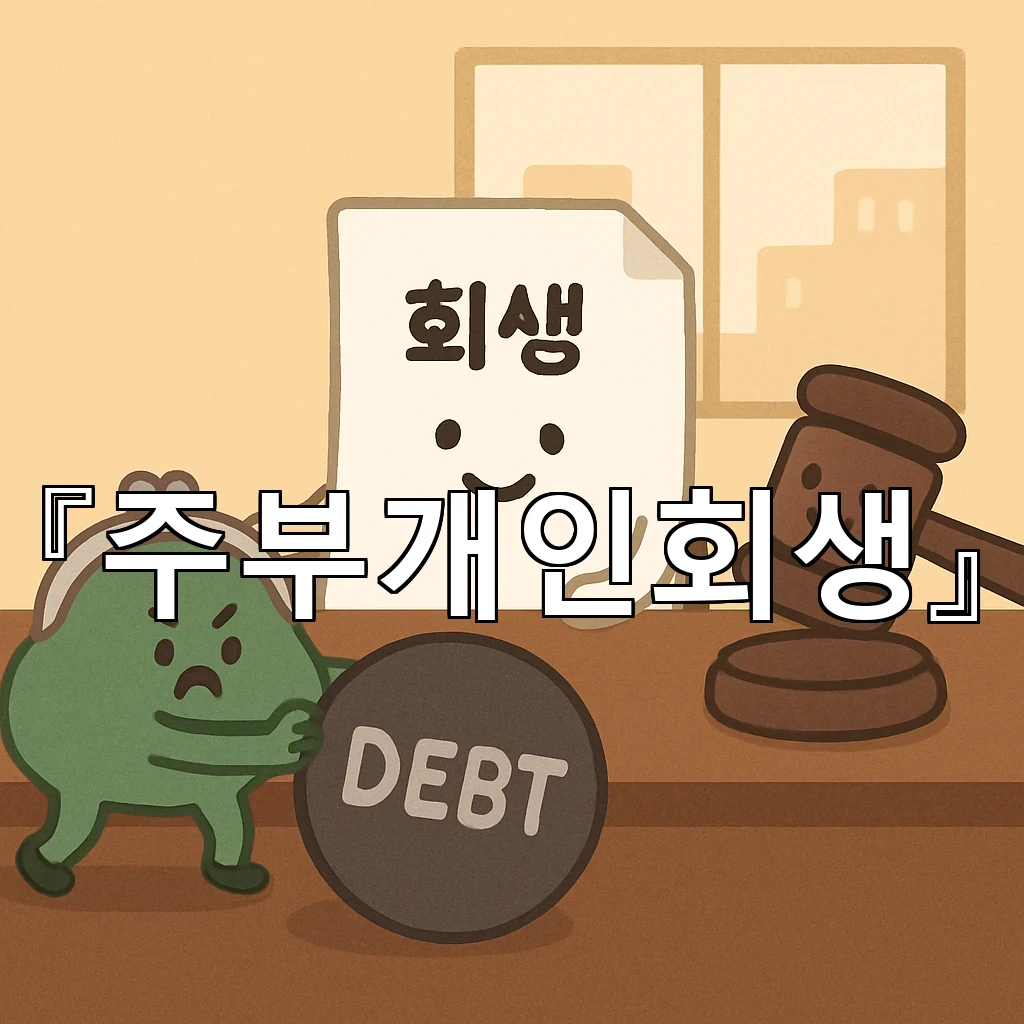 주부개인회생 다시 세우는 생활의 흐름과 마음의 균형 찾기